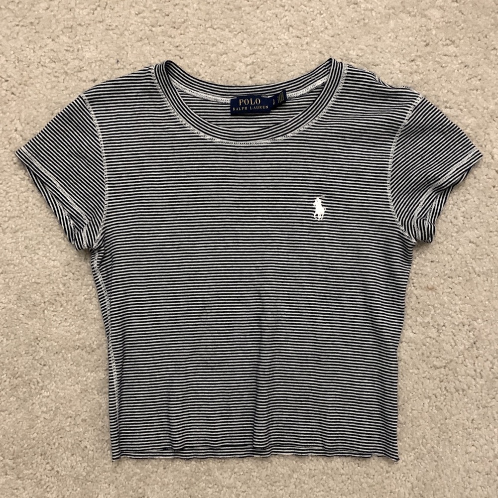 ralph lauren crop top